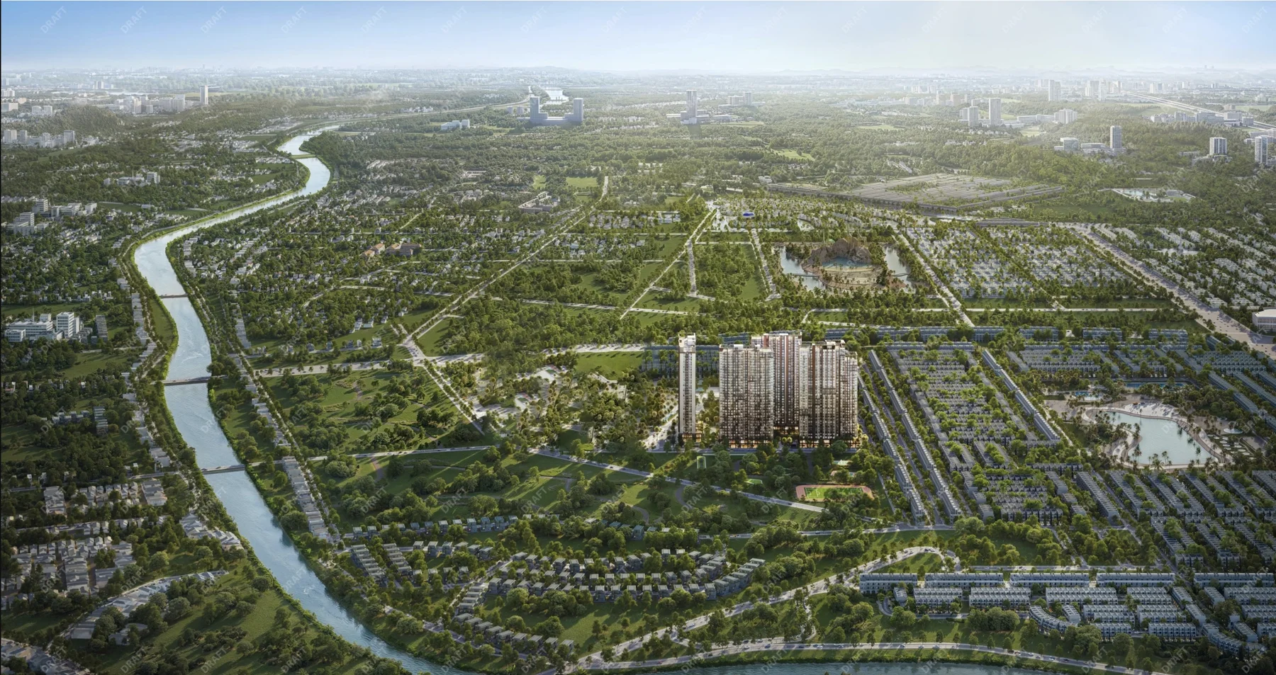 Phối cảnh dự án The CityOn Ocean Park 3
